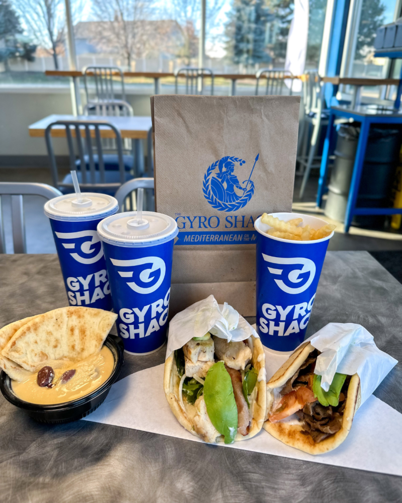 Love Mediterranean cuisine? Visit Boise’s Gyro Shack for delicious